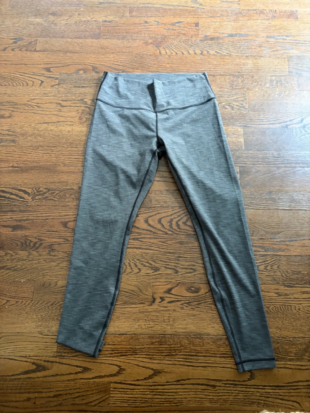 lululemon athletica Dark Heather Gray Workout Leggings